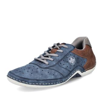 Pánské polobotky RIEKER 07506-16 modrá S5