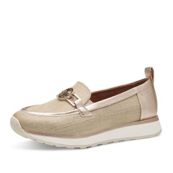 Dámské mokasíny TAMARIS 24750-44-990 zlatá S5