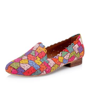 Dámské mokasíny IBERIUS 182-704 40 modrá S5