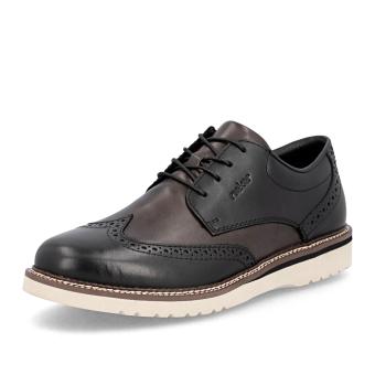 Pánské polobotky RIEKER 04504-45 šedá W5