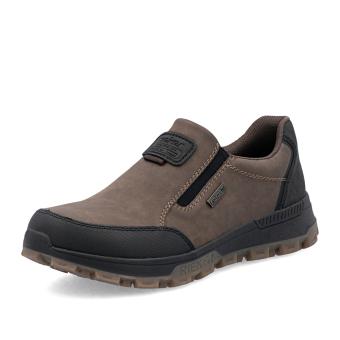 Pánské mokasíny RIEKER 35550-24 hnědá W5