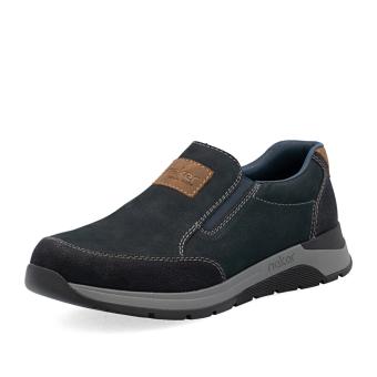 Pánské mokasíny RIEKER 39657-14 modrá W5