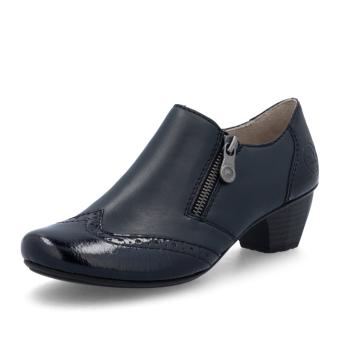 Dámské polobotky RIEKER 41757-15 modrá W5