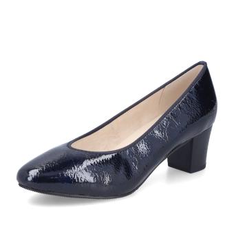 Dámské lodičky RIEKER 44650-14 modrá W5