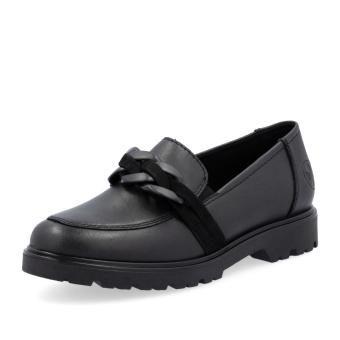 Dámské mokasíny RIEKER 45566-00 černá W5