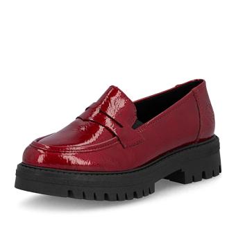 Dámské mokasíny RIEKER 47550-33 červená W5