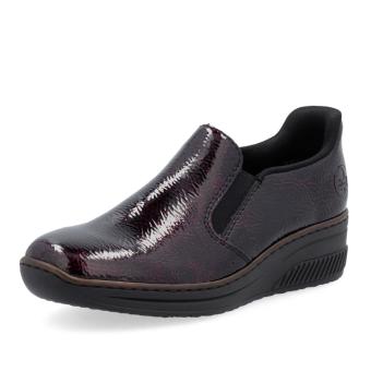 Dámské mokasíny RIEKER 48761-35 červená W5