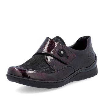 Dámské polobotky RIEKER 48951-35 červená W5