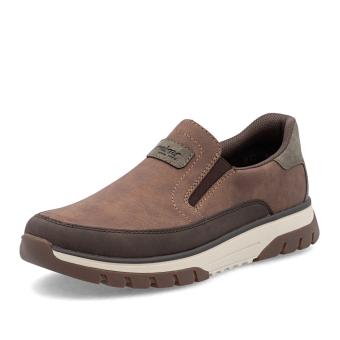 Pánské mokasíny RIEKER B9350-24 hnědá W5