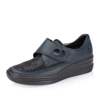 Dámské polobotky RIEKER 487C0-15 modrá W5