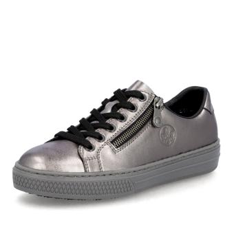 Dámské tenisky RIEKER L59L1-90 stříbrná W5