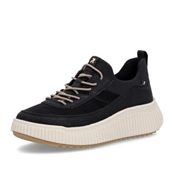 Dámské tenisky RIEKER W1703-00 černá W5