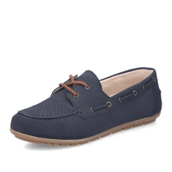 Dámské polobotky RIEKER 43800-15 modrá S6