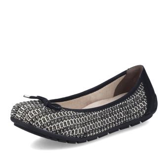 Dámské baleríny RIEKER 43850-00 černá S6