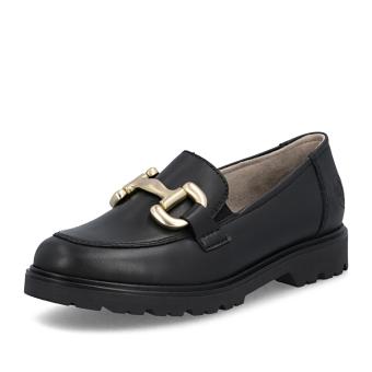 Dámské mokasíny RIEKER 45561-03 černá S6