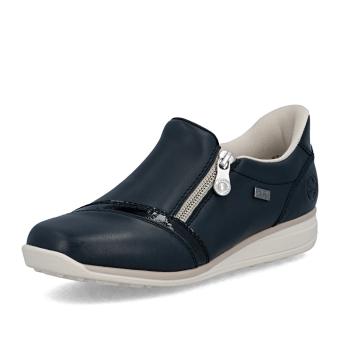 Dámské polobotky RIEKER 47264-14 modrá S6