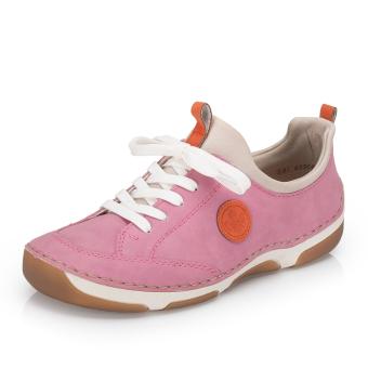 Dámské polobotky RIEKER 55950-31 růžová S6