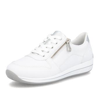 Dámské polobotky RIEKER N1100-81 bílá S6