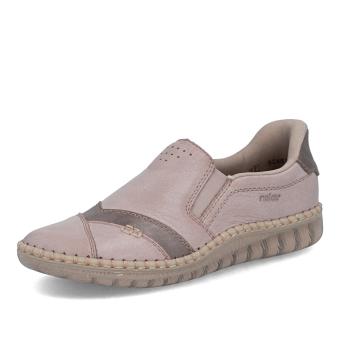 Dámské mokasíny RIEKER N2451-64 béžová S6