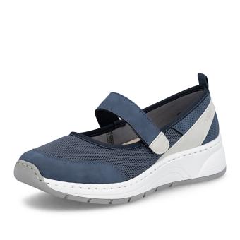 Dámské baleríny RIEKER N6554-12 modrá S6