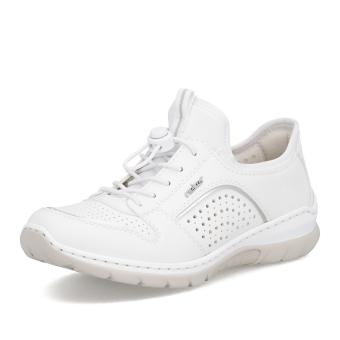 Dámské polobotky RIEKER L3293-81 bílá S6