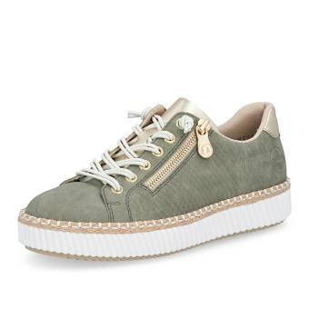 Dámské tenisky RIEKER M2940-52 zelená S6