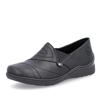 Dámské mokasíny RIEKER 48961-02 černá W6