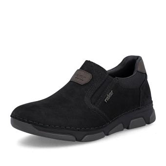 Pánské mokasíny RIEKER 15951-00   BLACK   H/W6