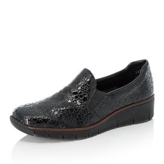 Dámské mokasíny RIEKER 53766-45 černá W5