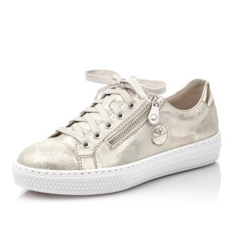 Dámské tenisky RIEKER L59L8-62 zlatá S5