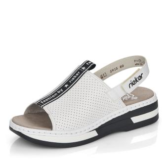 Dámské sandály RIEKER V5915-80 bílá S4