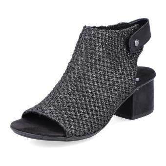 Dámské sandály RIEKER 64670-00 černá S6