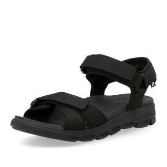 Dámské sandály RIEKER V8401-00 černá S5