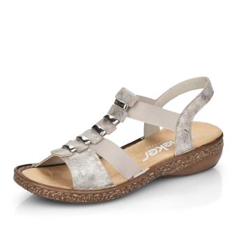 Dámské sandály RIEKER 62850-90 růžová S6