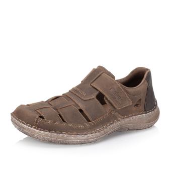 Pánské polobotky RIEKER 03078-25 hnědá S5