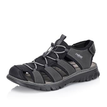 Pánské sandály RIEKER 26770-00 černá S5