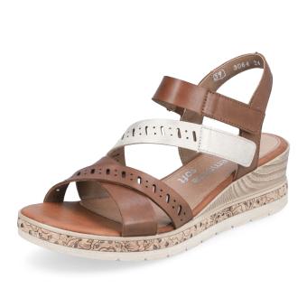 Dámské sandály REMONTE D3064-24 hnědá S3