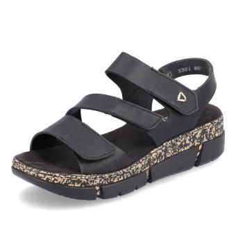 Dámské sandály RIEKER V2301-00 černá S5
