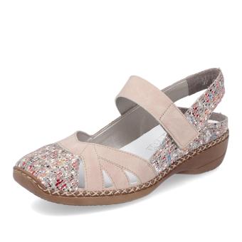 Dámské sandály RIEKER 41352-90 béžová S5