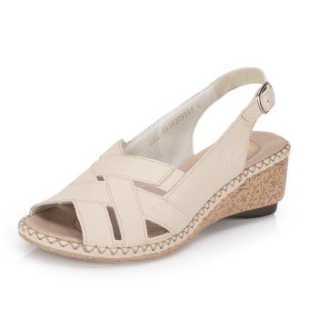 Dámské sandály RIEKER 66189-60 béžová S6