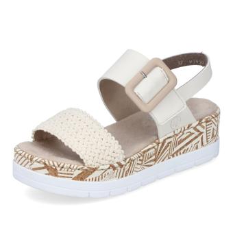 Dámské sandály RIEKER V3950-61 béžová S5