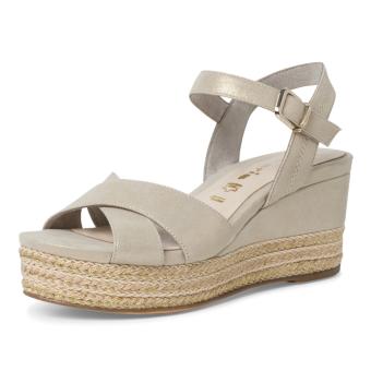 Dámské sandály TAMARIS 28001-20-489 zlatá S3