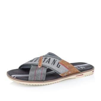 Pánské nazouváky MUSTANG 4152705-20 šedá S5