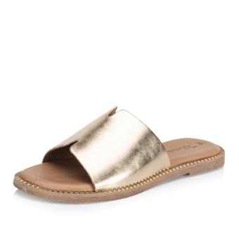 Dámské nazouváky TAMARIS 27135-42-933 zlatá S5