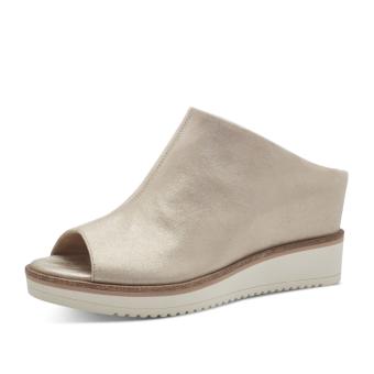 Dámské nazouváky TAMARIS 27200-42-179 zlatá S5