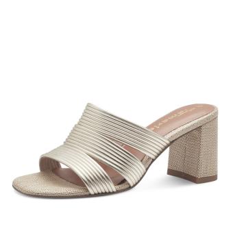 Dámské nazouváky TAMARIS 27226-42-933 zlatá S5