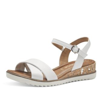 Dámské sandály TAMARIS 28106-42-100 bílá S6