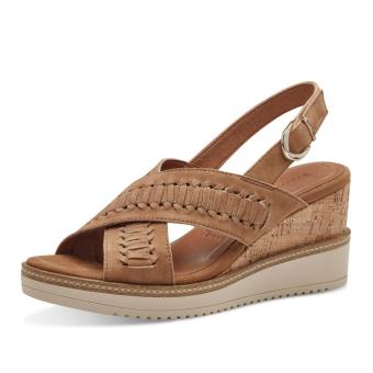 Dámské sandály TAMARIS 28213-42-310 hnědá S4