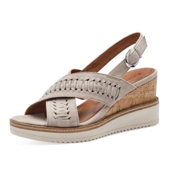 Dámské sandály TAMARIS 28213-42-204 šedá S4