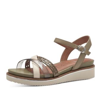 Dámské sandály TAMARIS 28255-42-771 zelená S4